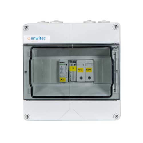 enwitec Fernsteuereinheit für 2 Feuerwehrschutzschalter