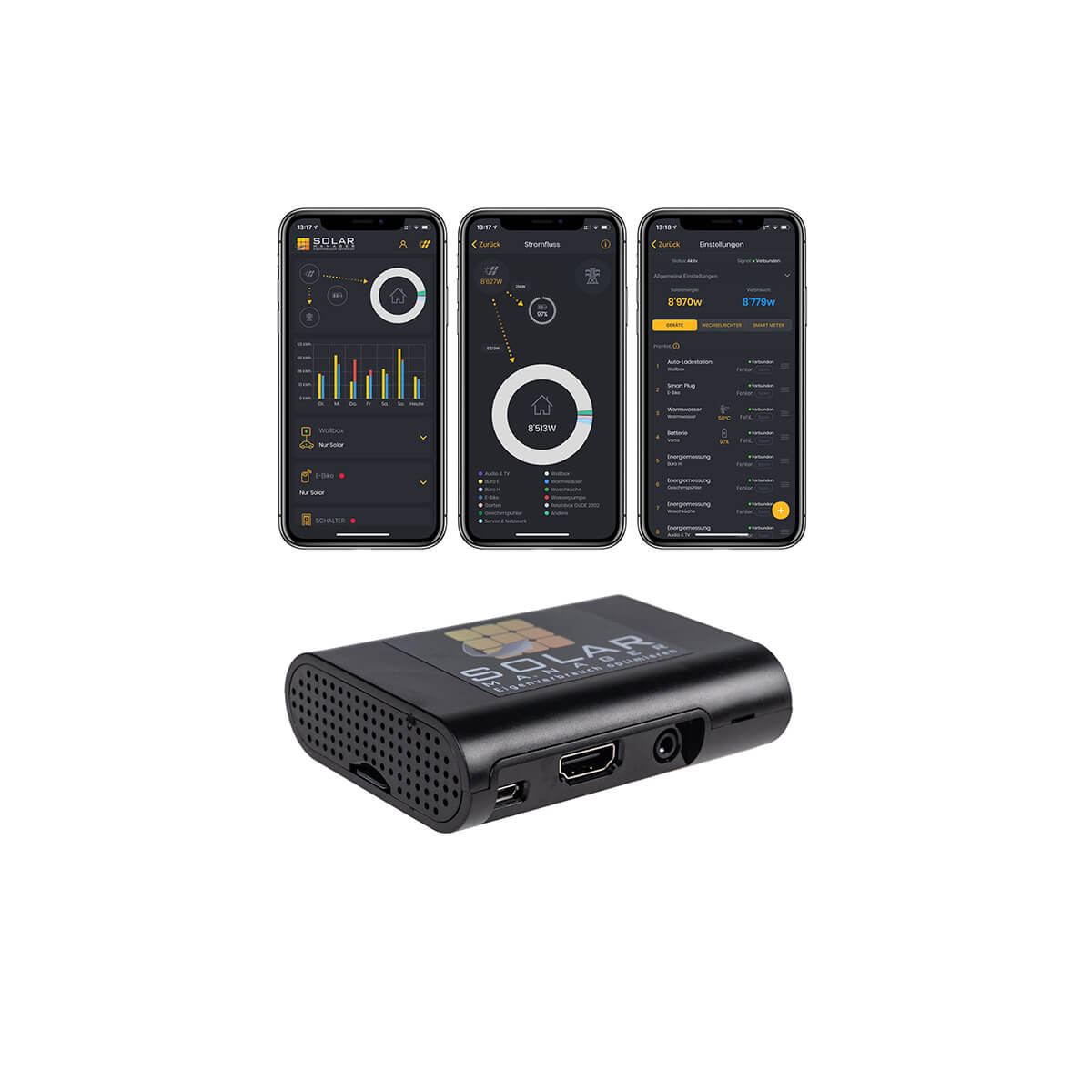 Solar Manager mit App